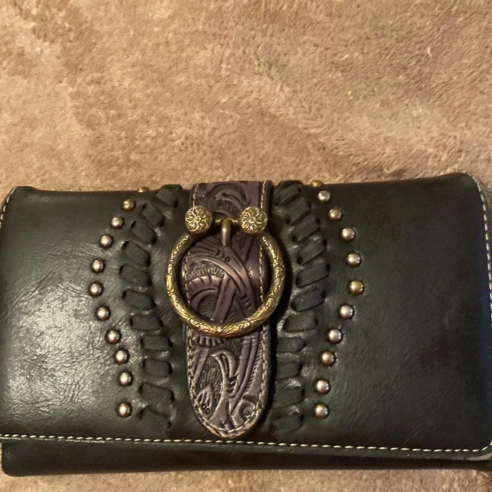 Trinity Ranch western style bag and wallet. - Picture 3 of 9